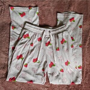 Strawberry Shortcake Print Women’s Pajama Pants